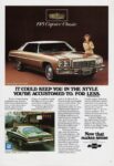 1975 Chevrolet Caprice Classic Sport Sedan & Landau Coupe. It Could Keep You In The Style You're Accustomed To. For Less