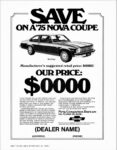 1975 Chevrolet Nova Coupe