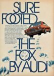 1976 Audi Fox. Sure Footed