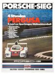 1976 Porsche-Sieg. 4 Stunden Pegusa 4.Lauf zur Sportwagen-Weltmeisterschaft. Porsche