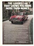 1976 Volvo 164. The Luxury Car That Shows You Have More Than Money