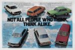 1976 Volvo. Not All People Who Think, Think Alike