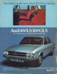 1977 Audi 100 GLS Silver Series. Two exciting luxurious new additions to the Audi 100 range