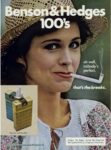 1977 Benson & Hedges 100's. oh well, nobody's perfect. that's the breaks