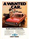 1977 Chevrolet Nova Police Car. A Wanted Car
