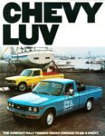1977 Chevy LUV Pickup. The Compact Half Tonner Tough Enough To Be A Chevy