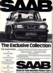 1977 Saab Range. The Exclusive Collection