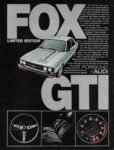 1978 Audi Fox GTI (USA)