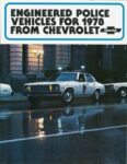 1978 Chevrolet Police Vehicles