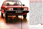 1979 Audi 80. Selbts der schlechteste Wetterbericht klingt im Audi 80 hur halb so schlimm
