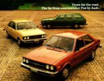1979 Audi Fox. Three for the road. The far from conventional Fox by Audi