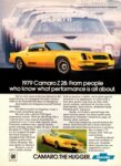 1979 Chevrolet Camaro Z28. The Hugger