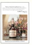 1979 'Enjoy our brandy the traditional way. Brandy from The Christian Brothers of California