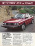 1980 Audi 4000. To The Driver, It's A European Sports Car. To Passengers, It's A Sophisticated Sedan