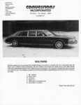 1980 Cadillac Seville Solitaire Limousine by Conversions Inc.