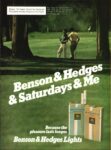 1981 Benson & Hedges & Saturdays & Me