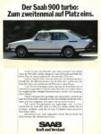 1981 Saab 900 Turbo Coupe. Zum zweitenmal auf Platz eins