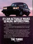 1981 Volvo Turbo. It Can Actually Make 55 M.P.H. Interesting