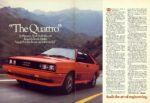 1982 Audi Quattro. 'The Quattro'