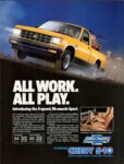 1982 Chevrolet S-10 Pickup. All Work. All Play