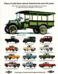 1982 Chevrolet Truck Evolution 1918-1982