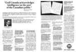 1982 'Gulf Canada acknowledges intelligence on the part of the Canadian public'