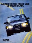 1982 Saab 900. A Car For The Right Side Of Your Brain