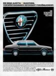 1983 Alfa Romeo Alfetta. Injection. Vorwärtskommen Erfordert Persönlichkeit
