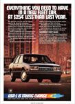 1983 Chevrolet Celebrity Sedan. Everything You Need To Have In A New Fleet Car