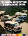 1983 Chevrolet Recreation & Trailering Guide. USA-1 Is Taking Charge