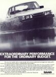 1984 Saab 900. Extraordinary Performance For The Ordinary Budget