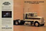 1984 White Integral Sleeper. We Created A Truck So Superior It Stands Alone