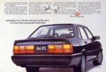1985 Audi 4000S Quattro. Someday, it won't be the only high-performance all-whell drive automobile in the world