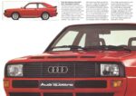 1985 Audi Sport Quattro. Kurz den Vorsprung vergrößert