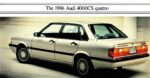 1986 Audi 4000CS Quattro