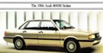 1986 Audi 4000S Sedan