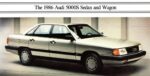1986 Audi 5000S Sedan