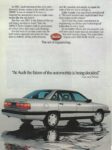 1986 Audi 5000S. 'At Audi the future of the automobile is being decided'