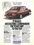 1986 Saab 900S. It Makes An Exciting Companion On Your Way To The Top