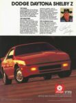 1987 Dodge Daytona Shelby Z. The Man. The Machine. The Connection