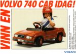 1987 Volvo 740 Cabriolet Pedal Car