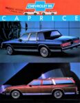 1988 Chevrolet Caprice Classic Sedan & Station Wagon (Canada)