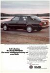 1989 Saab 9000 CD. The most intelligent luxury car ever built