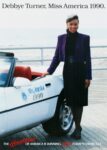 1990 Chevrolet Corvette with Debbye Turner, Miss America 1990