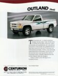 1997 Centurion Outland 4x4 Pickup (Chevrolet)
