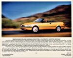 1997 Saab 900 Convertible Monte Carlo Yellow