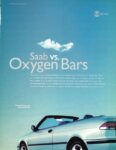 1999 Saab 9-3 Convertible vs. Oxygen Bars