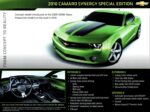 2010 Chevrolet Camaro Synergy Special Edition. From Concept To Reality
