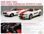 2011 & 1969 Chevrolet Camaro Indy 500 Pace Cars