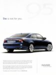 2011 Saab 9-5 Aero. She is not for you